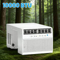 10000 BTU 3‑in‑1 Window Air Conditioner, Remote Control Easy Install Compact AC for Bedroom Apartment