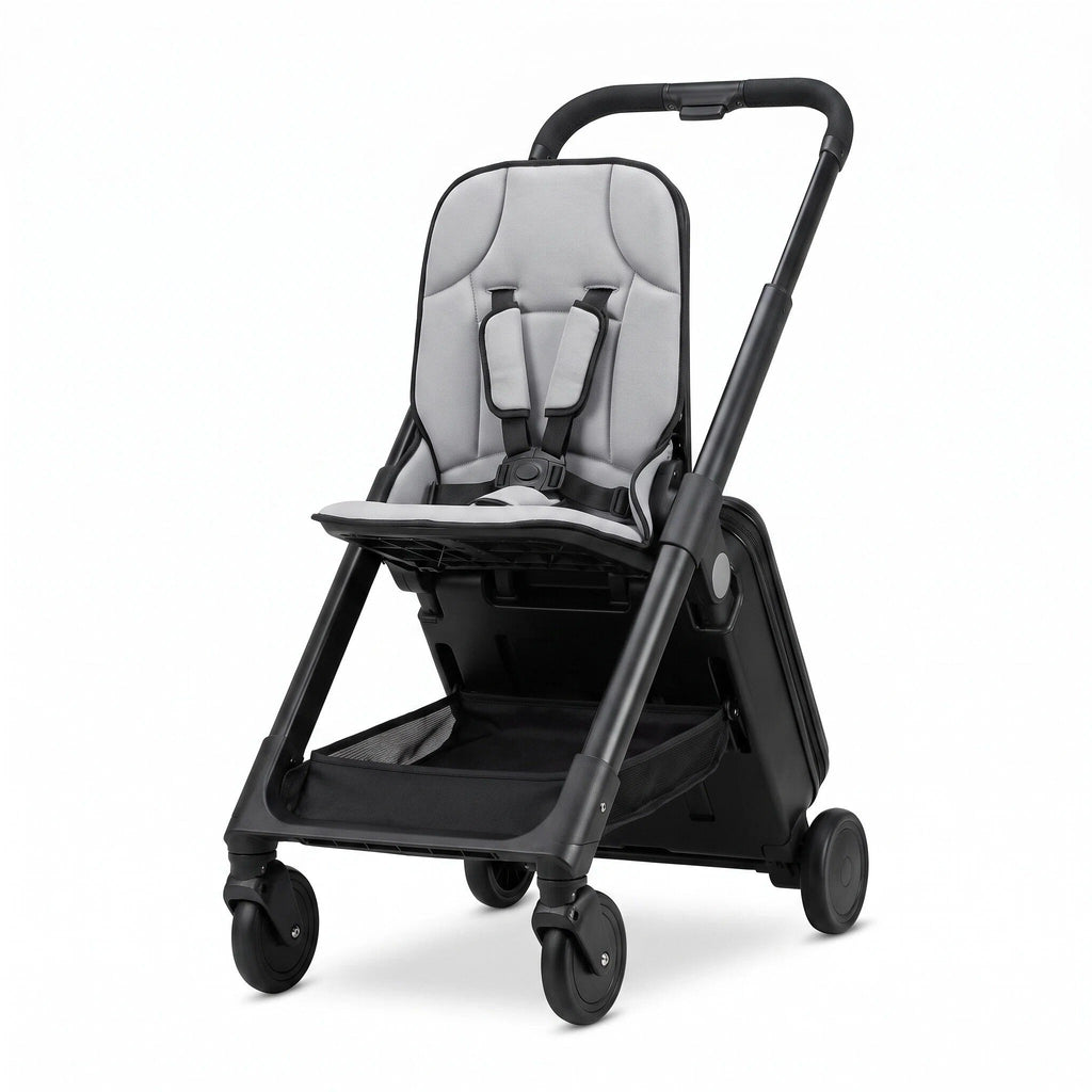 2‑in‑1 Baby Stroller Carry‑On Luggage, TSA Approved Foldable Travel Stroller, Fits Airplane Overhead Bins