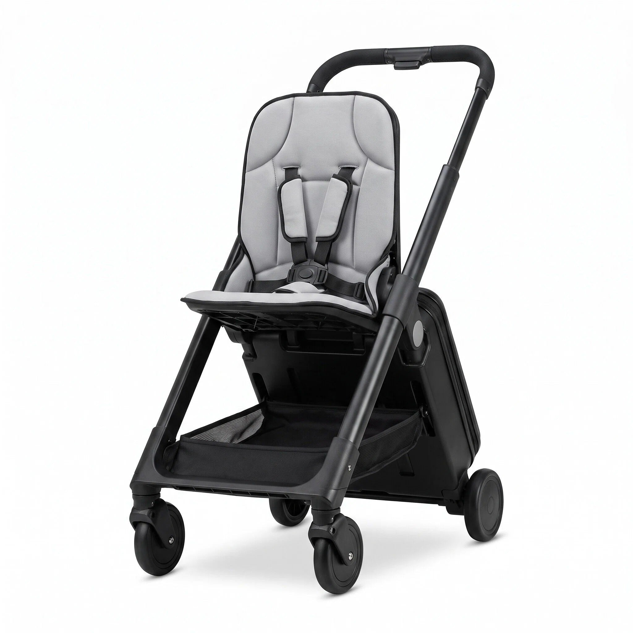 2‑in‑1 Baby Stroller Carry‑On Luggage, TSA Approved Foldable Travel Stroller, Fits Airplane Overhead Bins